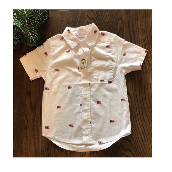 The Children's Place Other - CHILDREN’S PLACE BOYS BUTTON UP SHIRT SIZE…